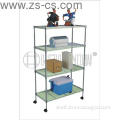 4 Tier Adjustable Metal Rack Cabinet